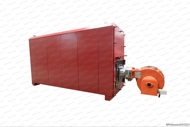 Мазутный котел 0.8 МВт промышленный