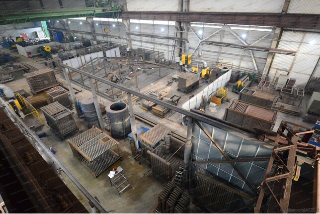 Газовый котел 1000 кВт производство