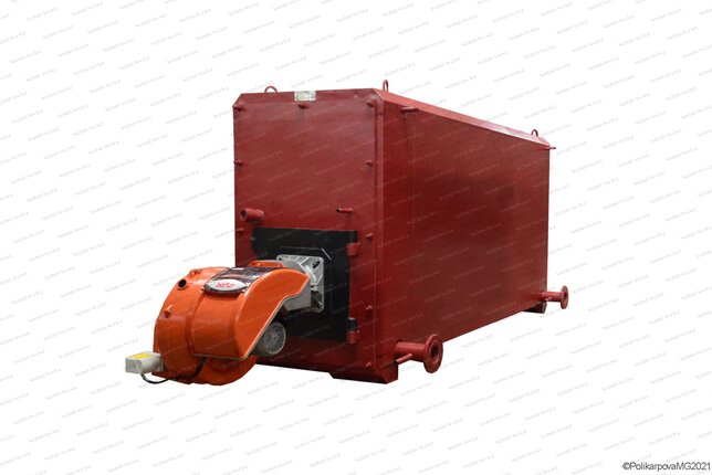 Газовый водогрейный котел 1.25 МВт