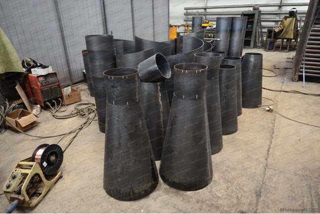 Изготовление промышленных циклонов ЦН 15 800 1УП